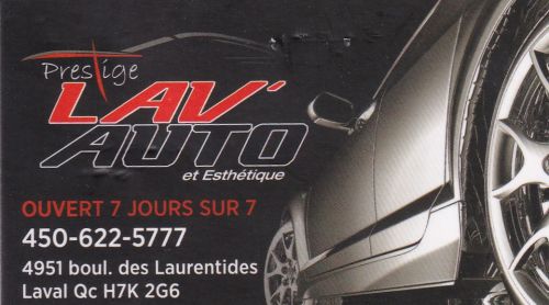 Prestige Lav'Auto à Laval
